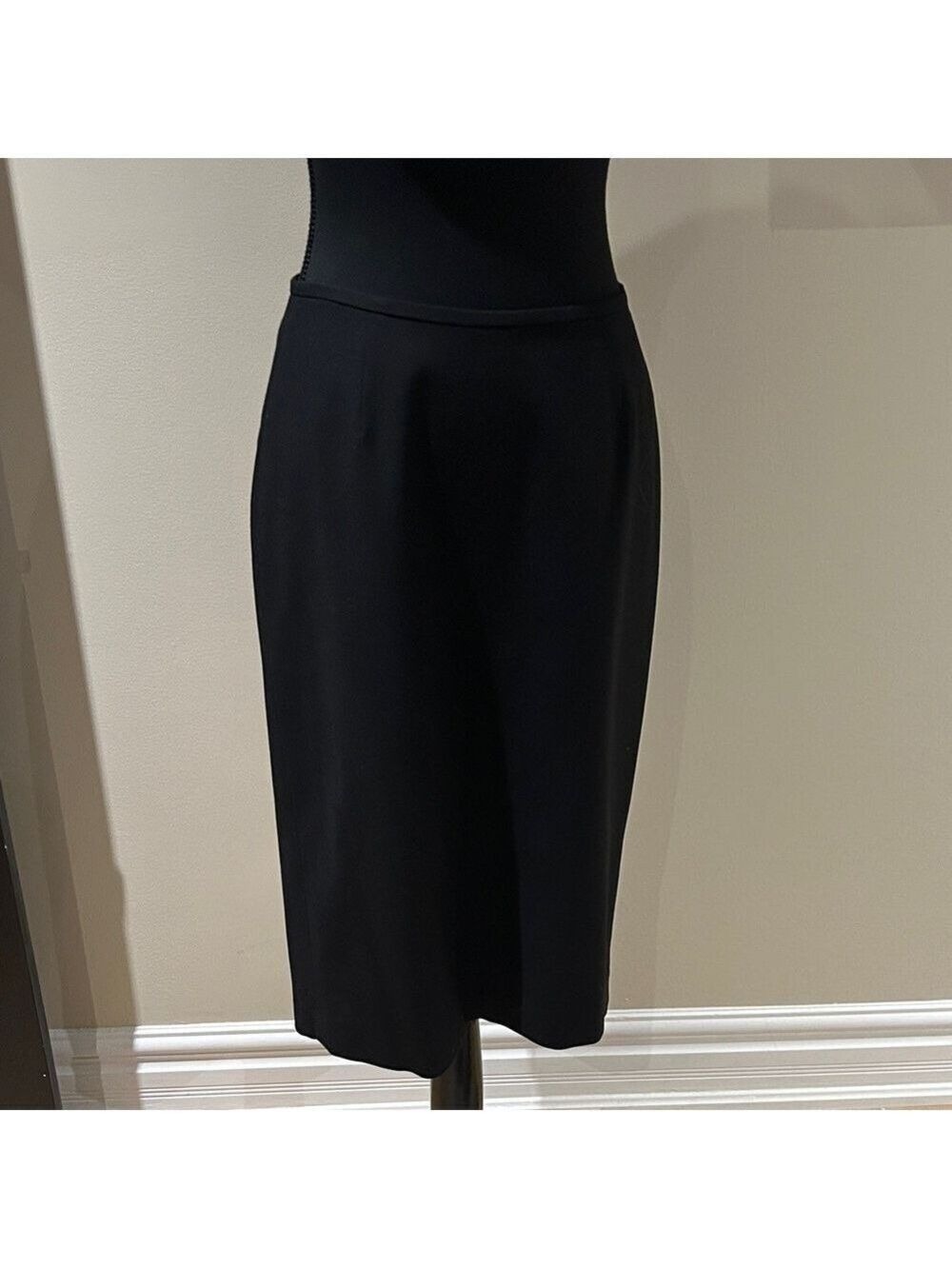 Calvin Klein Classic Black Pencil Skirt